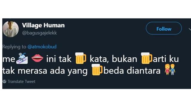 6 Cuitan Kocak Netizen Soal Tulisan Yang Diganti Emoji Bisa Buat Seru Seruan Hot Liputan6 Com