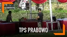 Calon Presiden Prabowo Subianto akan memberikan hak suaranya di TPS 41, desa Bojong Koneng, Bogor, Jawa Barat. Ia direncanakan menyoblos pada pukul 08.00 WIB.