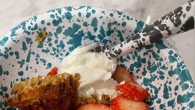 Resep camilan ala Rose BLACKPINK. (dok. tangkapan layar Instagram Stories @jennyrubyjane)