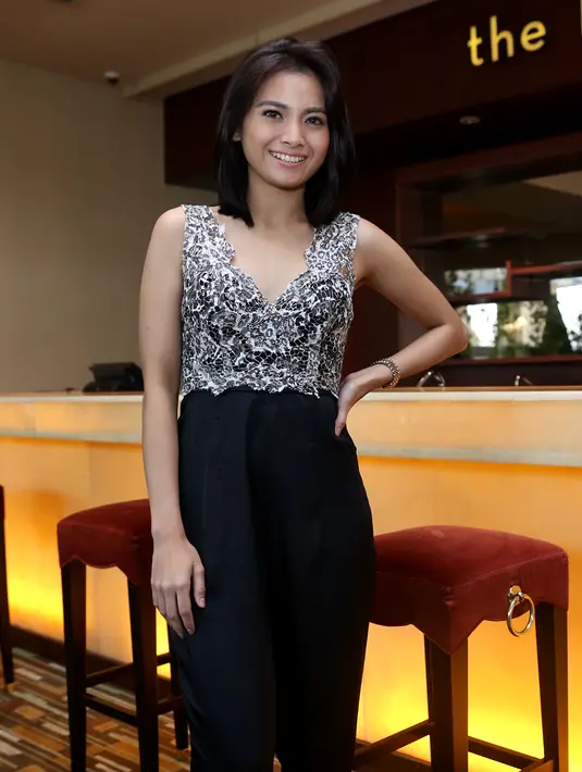 Acha Septriasa di Epicentrum XXI, Jakarta Selatan, Jumat (8/1/2016),  mengatakan kalau kesempatan langka ini tanpa perlu pikir panjang langsung di terimanya. (Andy Masela/Bintang.com)