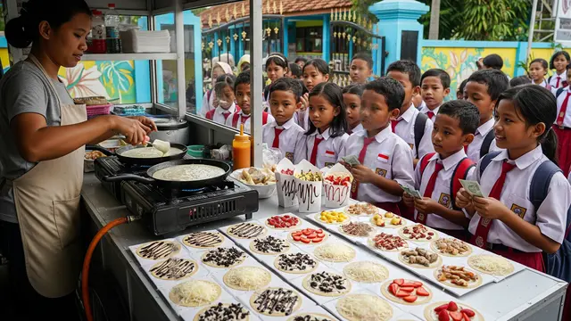 Ide Jualan Makanan Kekinian untuk Sekolah