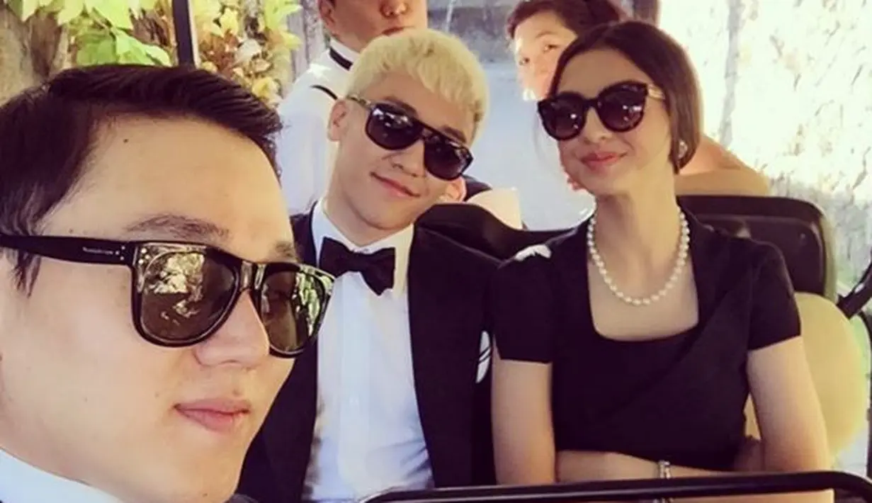 Dan baru-baru ini, Raline Shah kembali mengunggah foto kebersamaannya dengan Seungri di akun Instagram pribadinya. (foto: instagram.com/ralineshah)