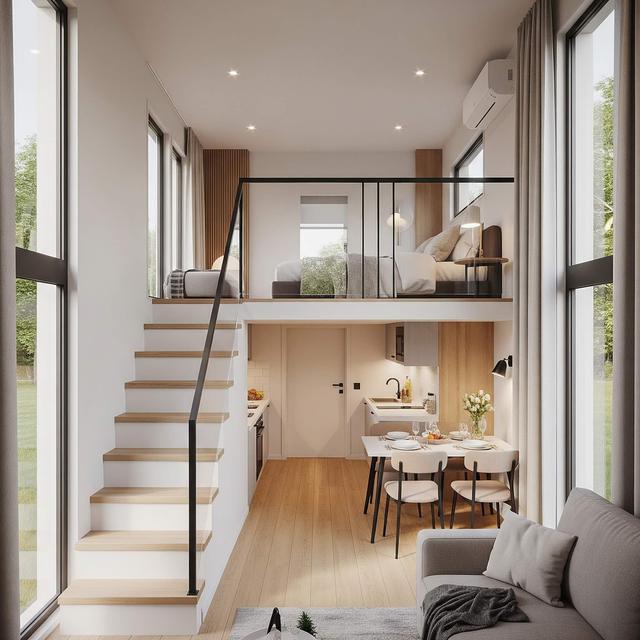 Rumah 3x5 Mezzanine Terbaru 2025