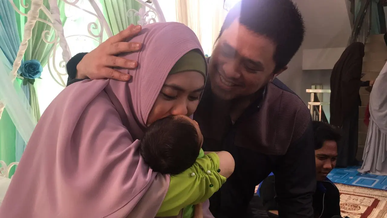 Oki Setiana Dewi dan Ory Vitrio