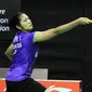 Tunggal putri Indonesia Linda Wenifanetri lewati babak pertama OUE Singapore Open 2015 (Humas PP PBSI)