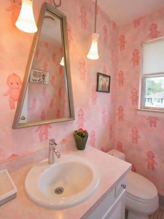 6 Potret Desain Kamar Mandi Ini Unik Banget, Bikin Geleng Kepala