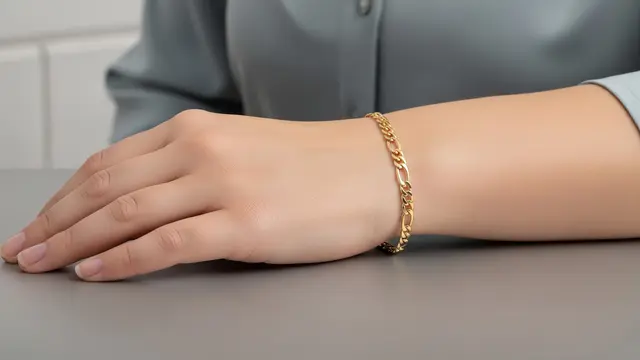 Model Gelang Emas Klasik untuk Tangan Besar/Ilustrasi Gemini AI