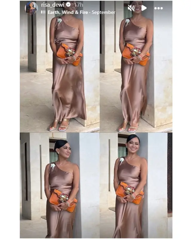 Rayakan pesta bertema white greenery, 5 potret harmonis keluarga Alyssa Daguise di resepsi sang kakak