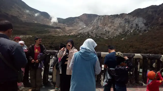 Menara Pandang Gunung Papandayan, Garut