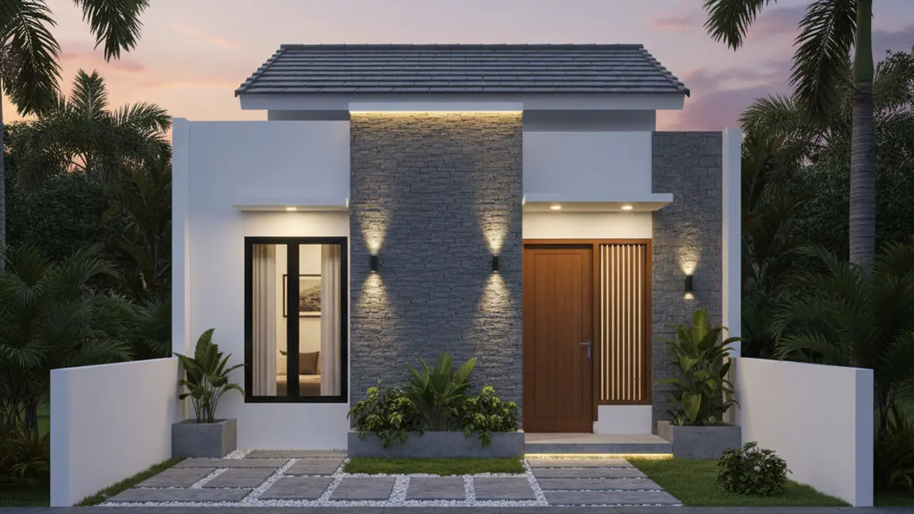 Model Rumah Kecil Budget Minimalis Tapi Terlihat Mewah