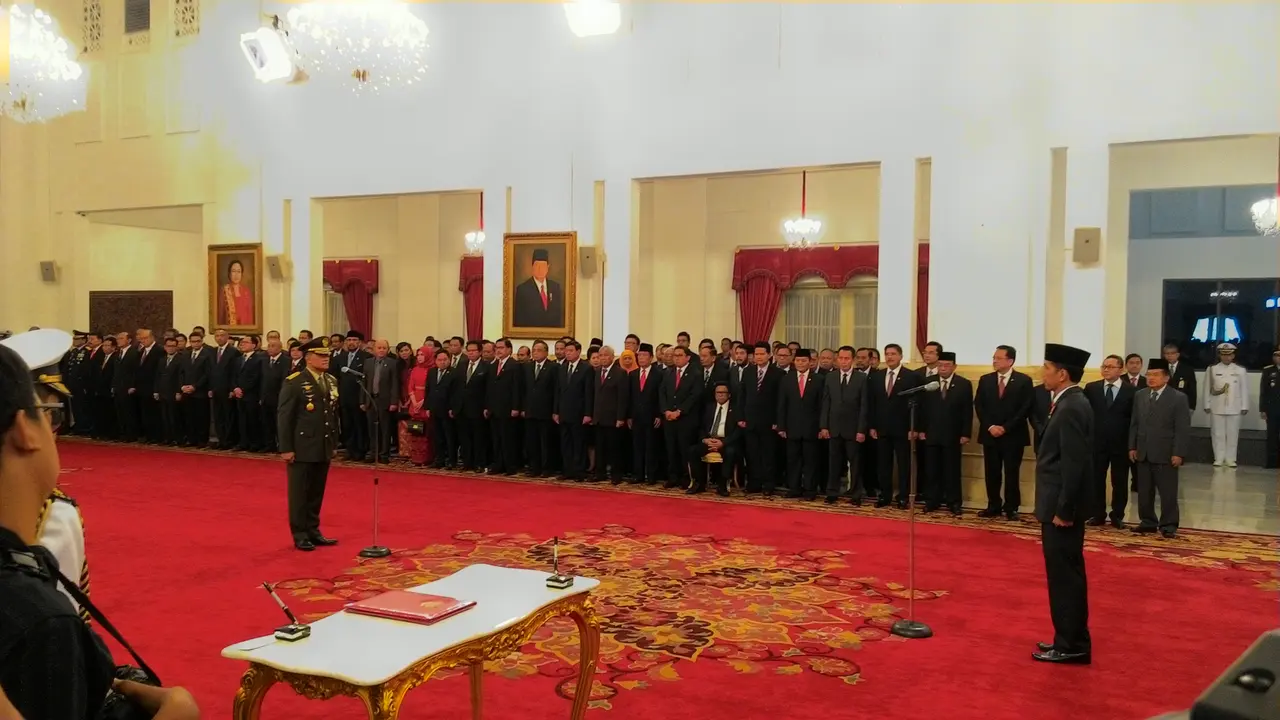 Pelantikan Panglima dan Kepala BIN