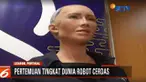 Konferensi Kecerdasan Buatan menampilkan sejumlah robot pintar yang bisa menemani dan memudahkan manusia dalam keseharian.