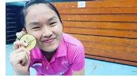 Tunggal putri, Ruselli Hartawan, membawa pulang gelar juara dari Malaysia International Challenge, Minggu (19/11/2017). (PBSI)