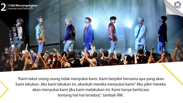 [Bintang] 5 Hal Mencengangkan tentang Awal Debut BTS