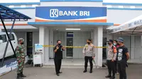 Petugas yang hendak mengisi uang ATM di Bank BRI Unit Kukun, Kecamatan Rajeg, Kabupaten Tangerang, dirampok pada Selasa (30/3/2021) dini hari.