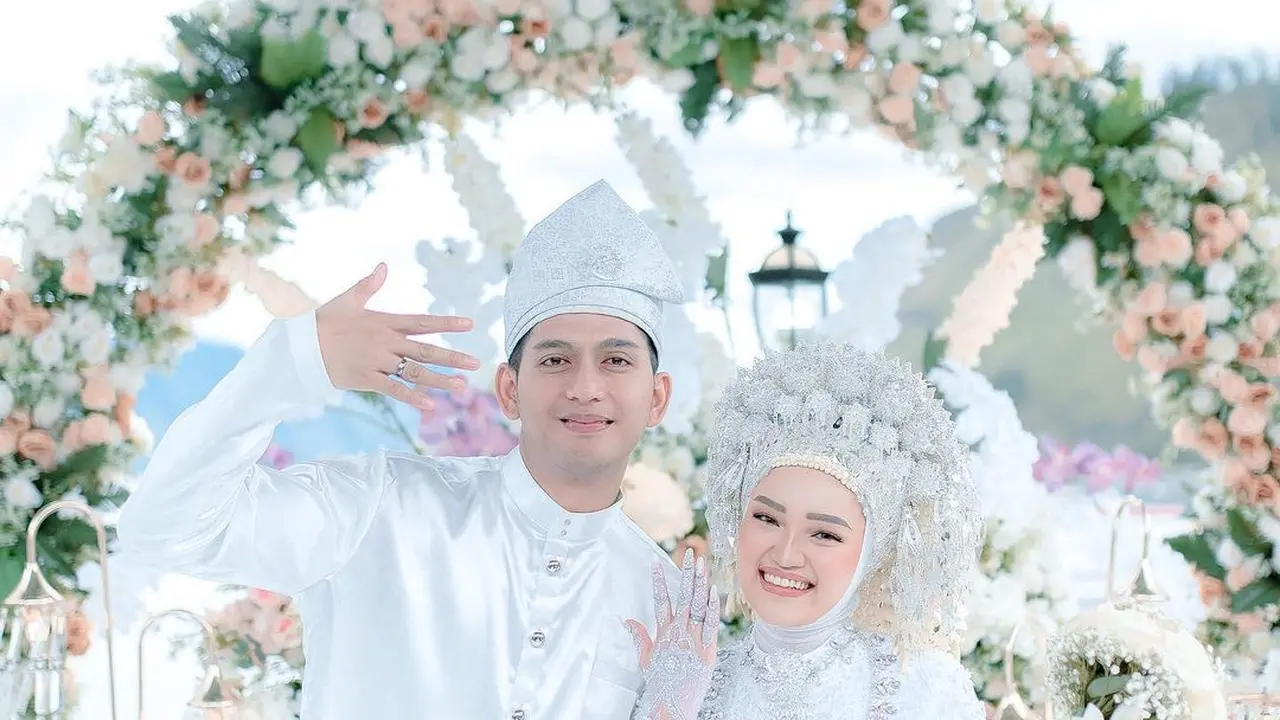 Ilyas Bachtiar dan Nabila LIDA resmi menikah (Foto: Instagram ilyasbachtiar10)