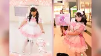 Sebuah maid cafe di distrik Akihabara Jepang khusus mempekerjakan pelayan wanita bertubuh subur.