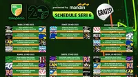 Daftar Pertandingan IBL Tokopedia 2023 Seri 6 di Vidio, 24-31 Mei 2023. (Sumber : dok. vidio.com)