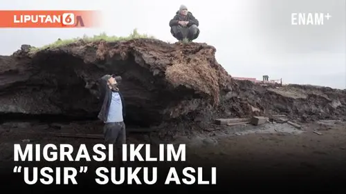 VIDEO: Migrasi Iklim Suku Asli akibat Lelehnya "Permafrost" di Alaska