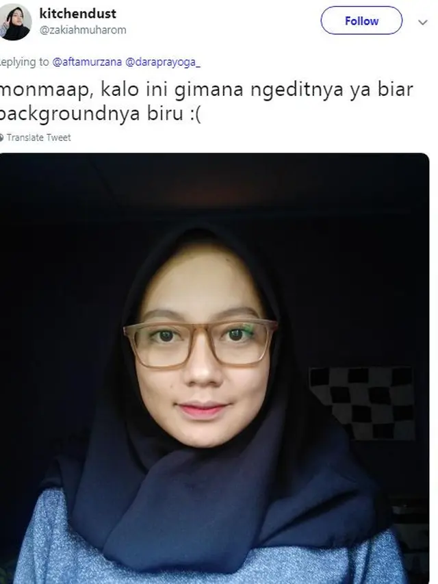 Editan foto warganet