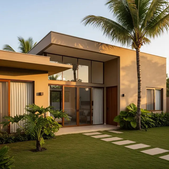 Rumah Sederhana Cozy dengan Nuansa Earth Tone yang Calming
