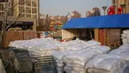 Foto pada 20 Januari 2021 menunjukkan area suplai di Distrik Daxing di Beijing, ibu kota China. Distrik Daxing di Beijing pada Rabu (20/1) mengeluarkan pemberitahuan yang melarang semua warga di distrik itu meninggalkan ibu kota di tengah munculnya kasus baru COVID-19. (Xinhua/Peng Ziyang)