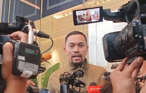 Bendahara Umum (Bendum) Partai Nasional Demokrat (NasDem) Ahmad Sahroni (Nur Habibie/Merdeka.com)