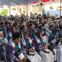 Kuota Bertambah, 269 Calon Haji Kota Sukabumi Berangkat ke Tanah Suci