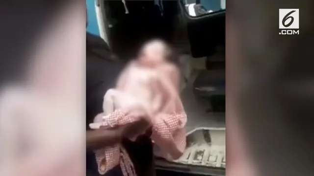 VIDEO: Bayi Dilempar Ibu dari Lantai 3