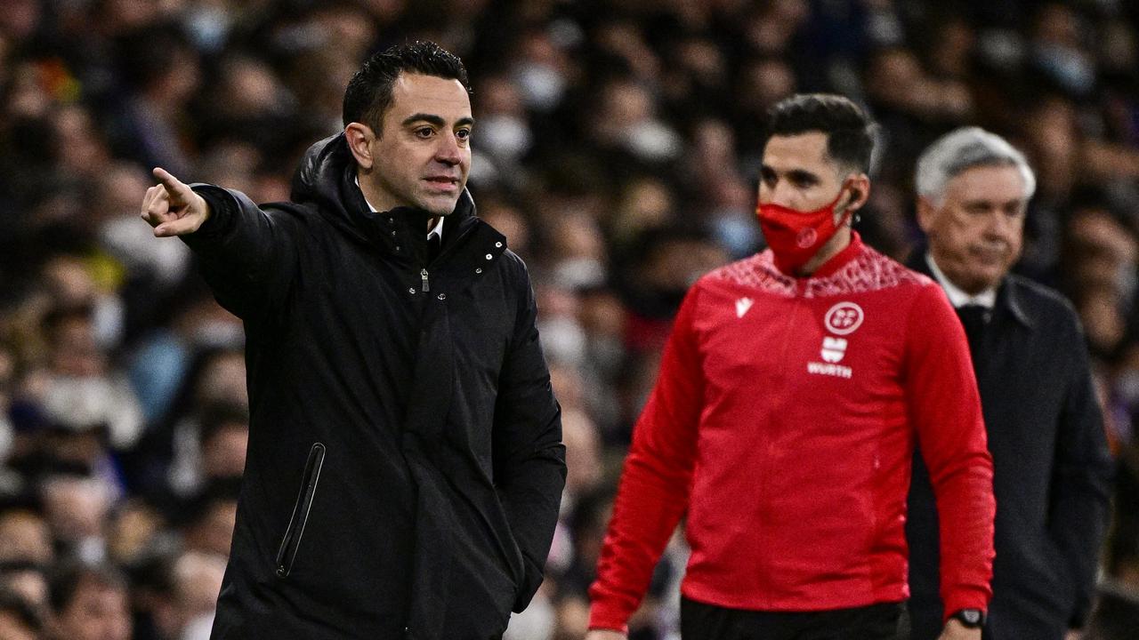 Xavi Hernandez - Barcelona - Liga Spanyol - El Clasico