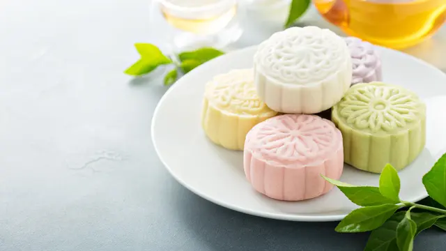 snow skin mooncakes