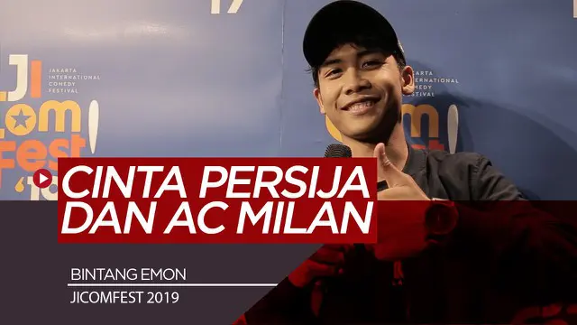 Berita Video Komika JICOMFEST 2019, Bintang Emon Favoritkan Persija dan AC Milan