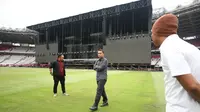 Penampakan Rumput SUGBK Sebelum Dipakai Timnas Indonesia pada Kualifikasi Piala Dunia 2026, Panggung NCT Dream Berdiri Kukuh