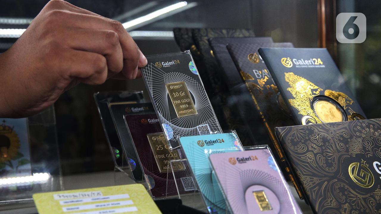 Harga Emas Pegadaian Hari Ini 13 November 2025, Melonjak 3 Hari Beruntun