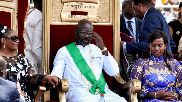 Presiden Liberia terpilih, George Weah.