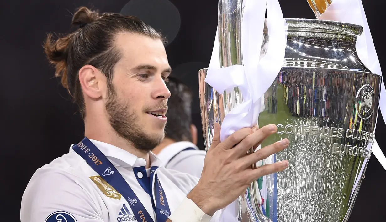 Eks bintang Real Madrid, Gareth Bale akhirnya resmi mengumumkan bahwa dirinya akan bergabung dengan klub Major League Soccer (MLS), Los Angeles FC. (AFP/Filippo Monteforte)