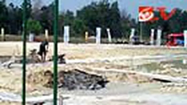 Lapangan Baseball Belum Rampung