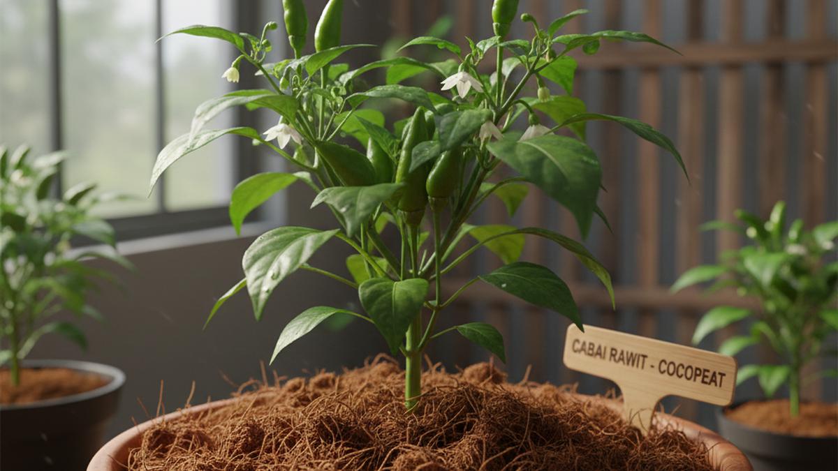Tips Tanam Cabai Pakai Cocopeat untuk Panen Melimpah di Rumah