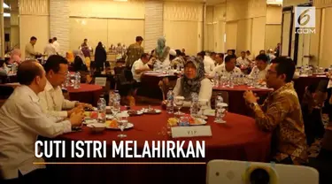 PNS pria diperbolehkan cuti saat istri melahirkan.