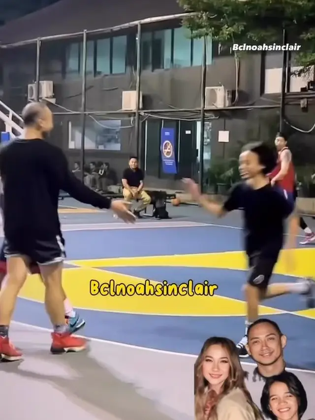 Potret Tiko Aryawardhana dan Noah Sinclair tos selebrasi (Sumber: Instagram/bclnoahsinclair dan Instagram/zoelhelmioffc)