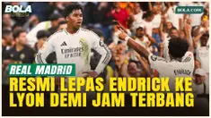 Resmi! Endrick Perkuat Lyon dengan Status Dipinjamkan, Demi Jam Terbang dan Menit Bermain