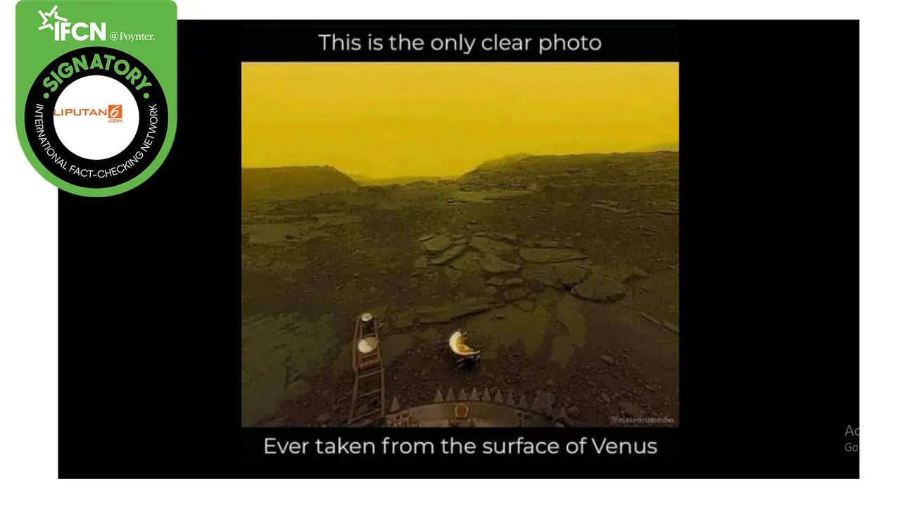 Klaim Foto Terjelas dari Permukaan Planet Venus