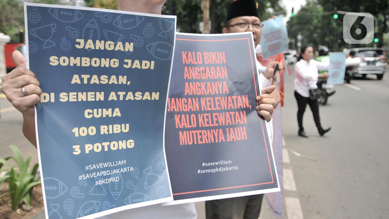 Aksi Massa Selamatkan APBD DKI Jakarta