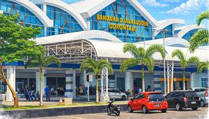 Bandara Djalaluddin Gorontalo. (Liputan6.com/Arfandi Ibrahim)