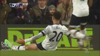 Video highlights tendangan gol cantik Dele Alli pemain Tottemham saat melawan Crystal Palace.