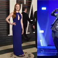 Setelah mengalami gagal cinta dengan Gigi Hadid, Joe Jonas memang sering terlihat memiliki kedekatan dengan beberapa wanita lain. Beberapa hari lalu tersebar foto mesra Joe dengan lawan mainnya, Sophie Turner. (AFP/Bintang.com)