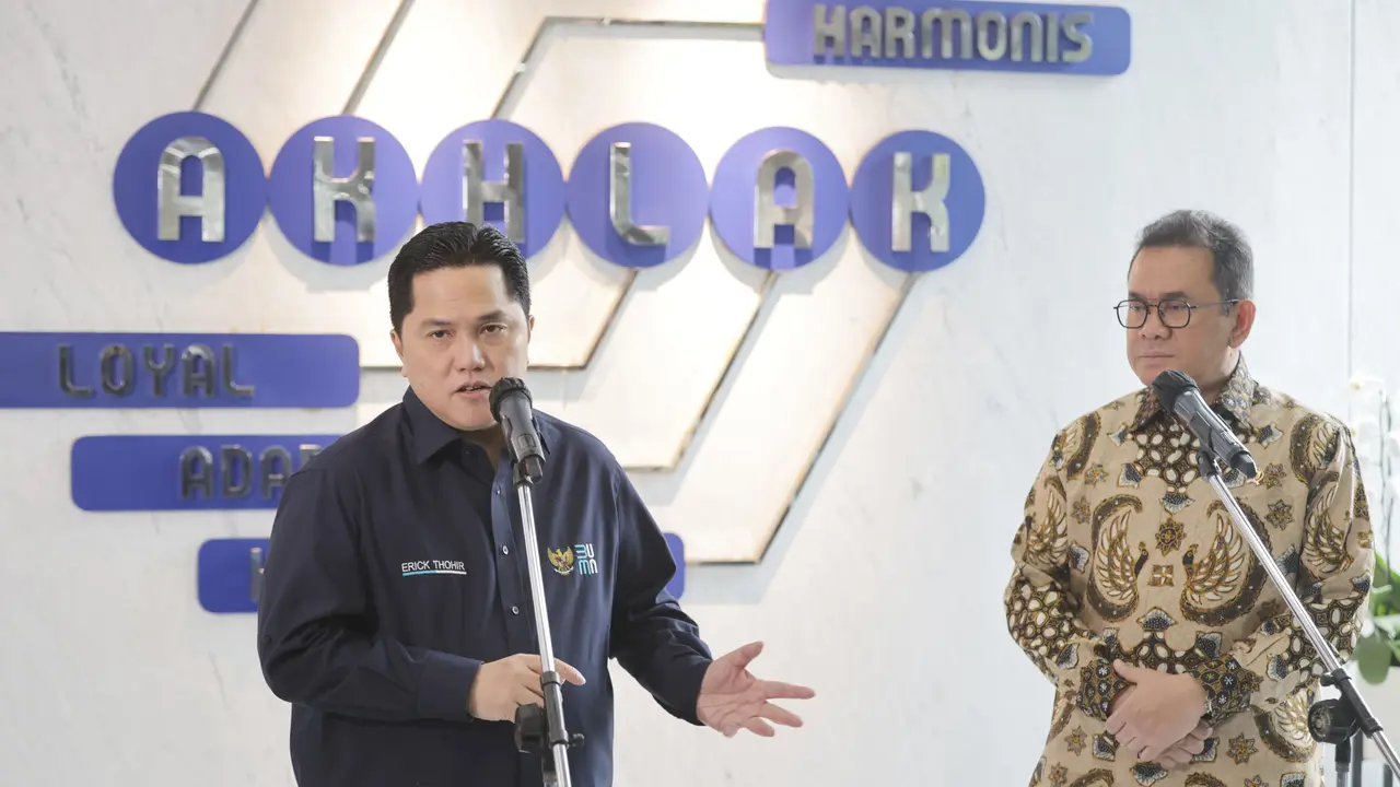Erick Thohir dan Budi Santoso