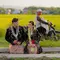 Kocaknya Proses Foto Prewedding di Sawah, Ada Saja Godaannya (TikTok @ariessphoto)