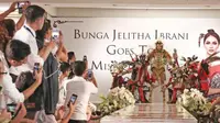 Bunga Jelitha memutuskan untuk memberi nama orang utan yang ada dalam kostum nasionalnya di ajang Miss Universe 2017, penasaran?a