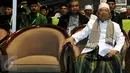 KH Ma'ruf Amin terpilih sebagai ketua Rais Am PBNU menggantikan Mustoffa Bisri (Gus Mus) pada Muktamar NU ke - 33, di Jombang, Jawa Timur, Kamis (6/8/2015). (Liputan6.com/Johan Tallo)